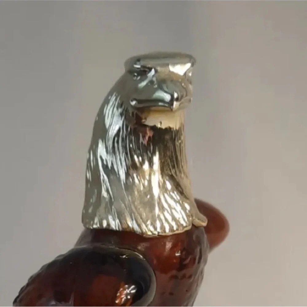 🇺🇸Vintage Avon Bald Eagle Oland After Shave Bottle, Collectible